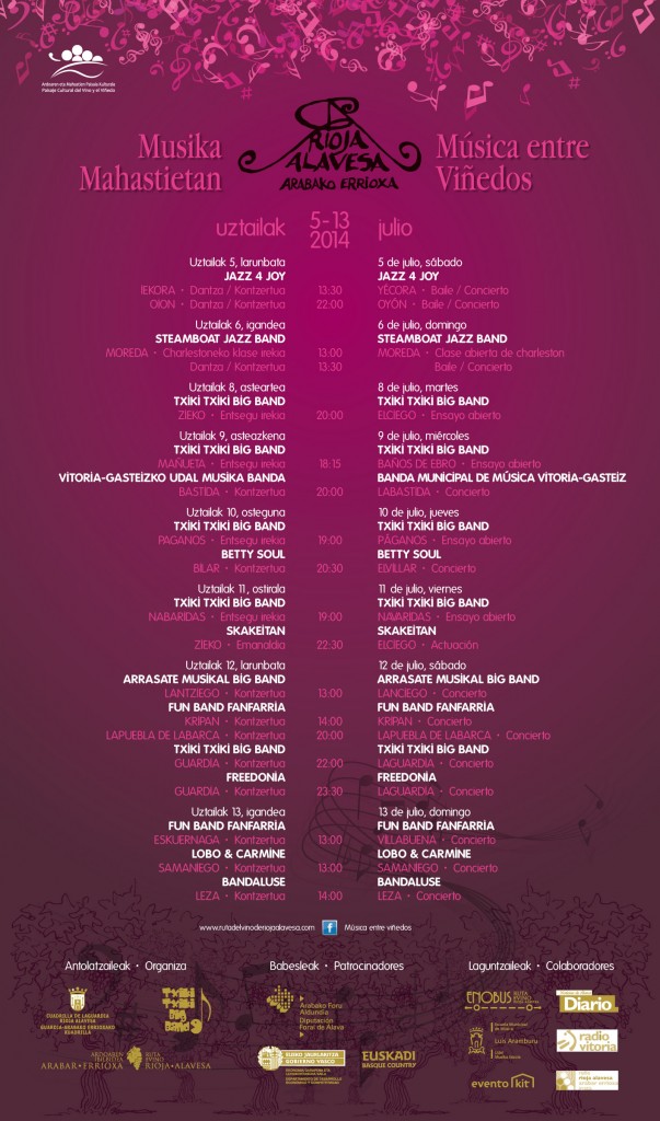 Música entre viñedos en Rioja Alavesa