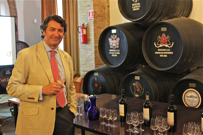 César Saldaña, Presidente de la Ruta del Vino y Brandy del Marco de Jerez